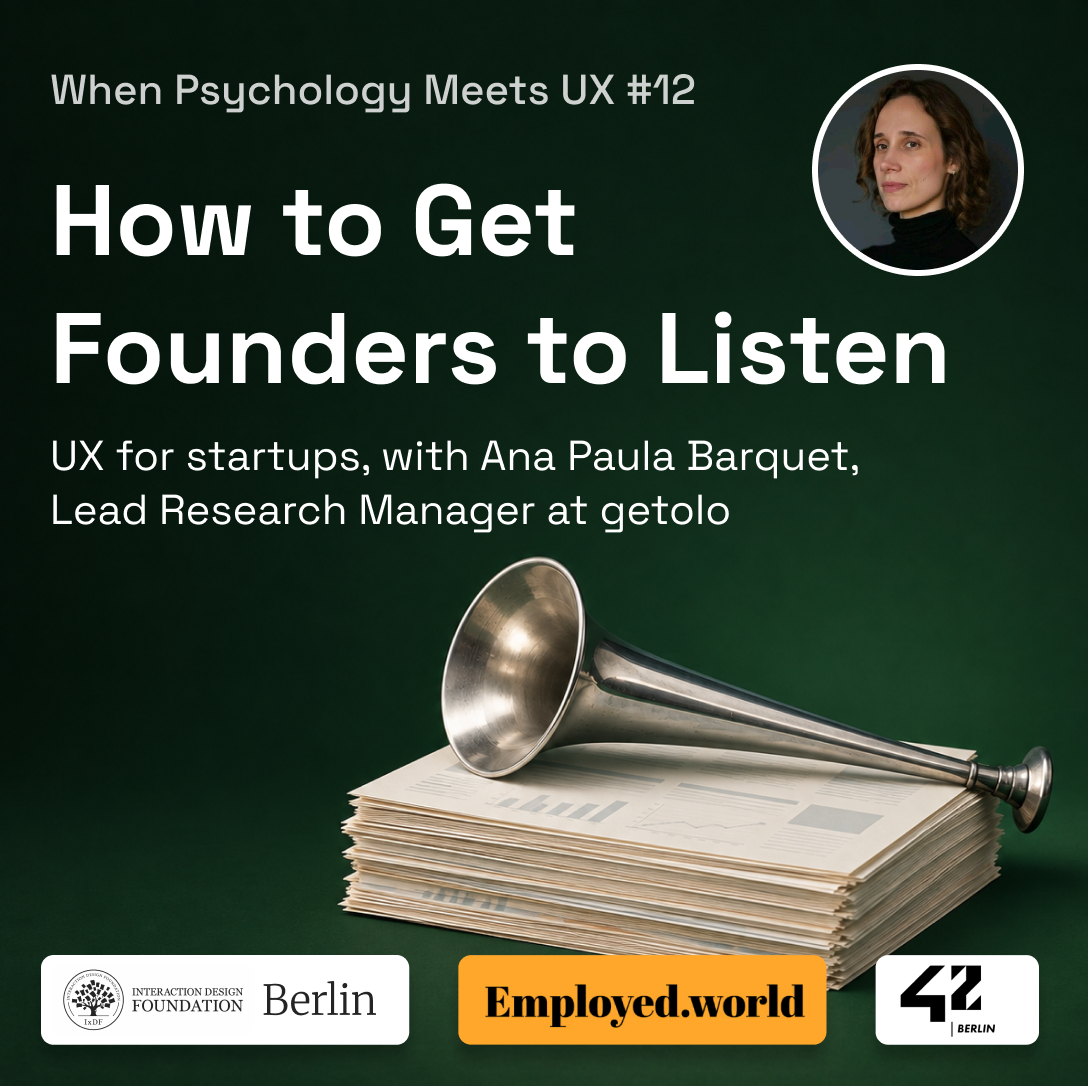 How to Get Founders to Listen